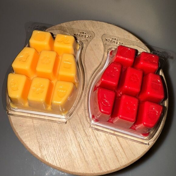 SCENTSY WAX BARS SET OF 2 PINEAPPLE ROSE & SUN RIPENED BERRY - Picture 4 of 4